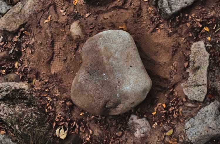 The Stone of Thor - one of the contemporary Legend Stones in Germany.